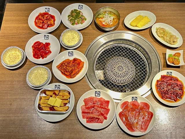 【牛角】牛角コースで頼める料理（一部）