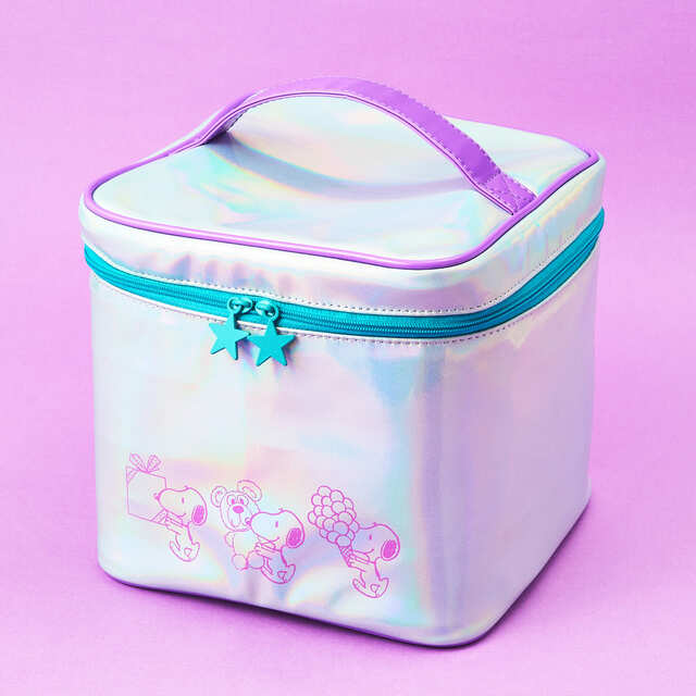 【PLAZA「Welcome to the NIGHT CARNIVAL with SNOOPY」】PEANUTS バニティポーチ　5,500円