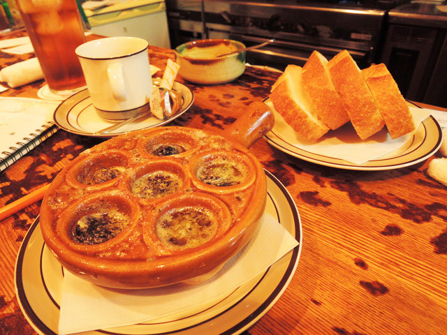 エスカルゴ（1200円） 