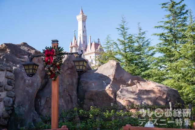 『美女と野獣』をテーマにしたエリア