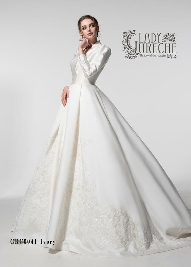 「LADY GURECH（レディ・グレーチェ）」新作ウェディングドレス GRC0041_Offwhite