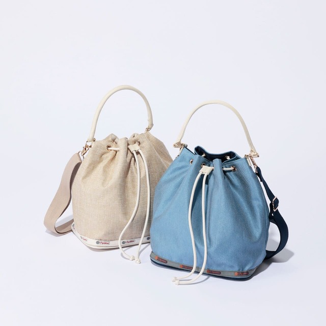 【レスポートサック】MED Drawstring Bag H27×W24×D16cm 各30,800円