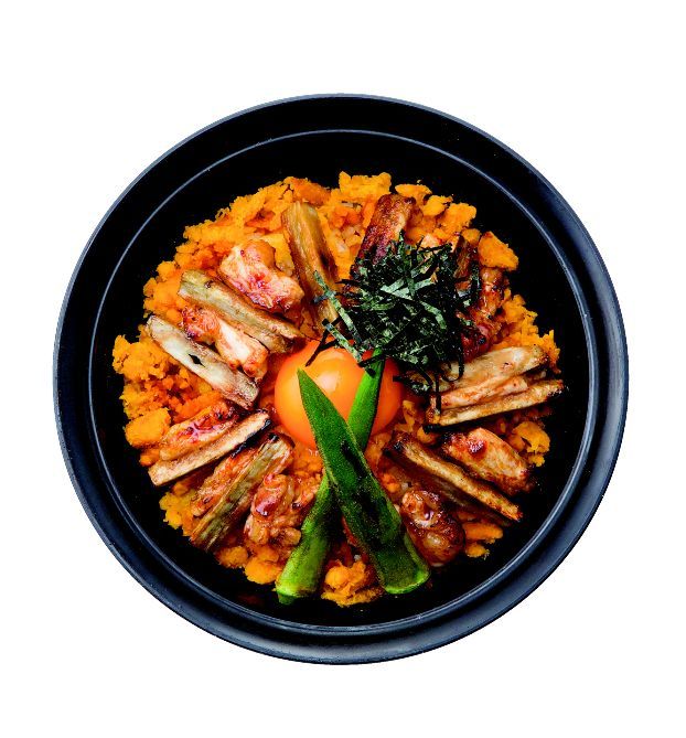 鶏ごぼう炭火焼き丼