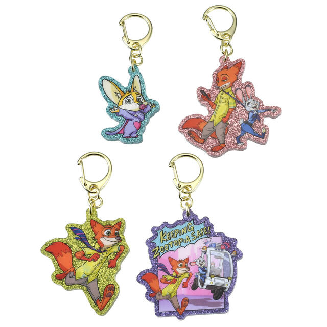 ズートピア シークレットキーホルダー ZOOTOPIA COMIC STYLE 700円
