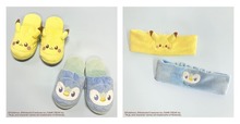 【サンキューマート×ポケピース】「スリッパ」¥1,287、「ヘアバンド」¥643