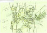アニメーション「機動戦士ガンダム THE ORIGIN」原画 © 創通・サンライズ