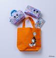 Disney×HERALBONY 左上からマイクロバッグ 4,950円 、 ポーチ 4,620円、フォンケース （iPhonecase4種：SE、1314、13Pro、14Pro） 3,300円、ミニトートバッグ　2,750円