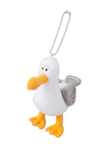 ぬいぐるみバッジ（カモメ） 1,200円｜高さ約13×幅約6×奥行き約17.5cm｜2017年4月24日（月）発売｜エンポーリオ｜東京ディズニーシー「ニモ&フレンズ・シーライダー」