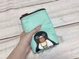 【SuicaのペンギンのBig保冷トートバッグ】使わないときは折りたたむこともできるため、コンパクトに持ち運べるのも便利