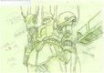 アニメーション「機動戦士ガンダム THE ORIGIN」原画 © 創通・サンライズ