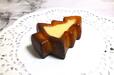 【カルディクリスマスカヌレ】カヌレサイズ（1個）：8.8x6.0ｘ2.3cm（最大幅）