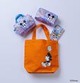 Disney×HERALBONY 左上からマイクロバッグ 4,950円 、 ポーチ 4,620円、フォンケース （iPhonecase4種：SE、1314、13Pro、14Pro） 3,300円、ミニトートバッグ　2,750円