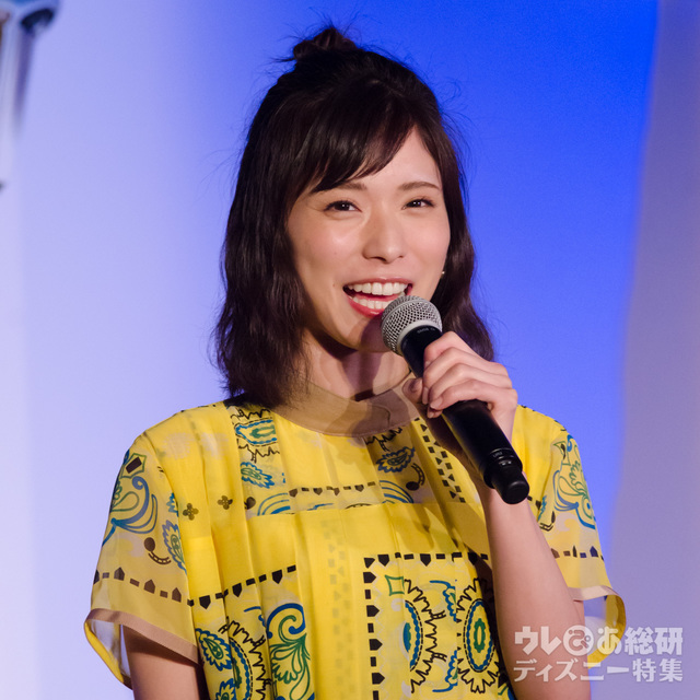 クルーズ・ラミレス役 松岡茉優｜『カーズ／クロスロード』新車発表会見