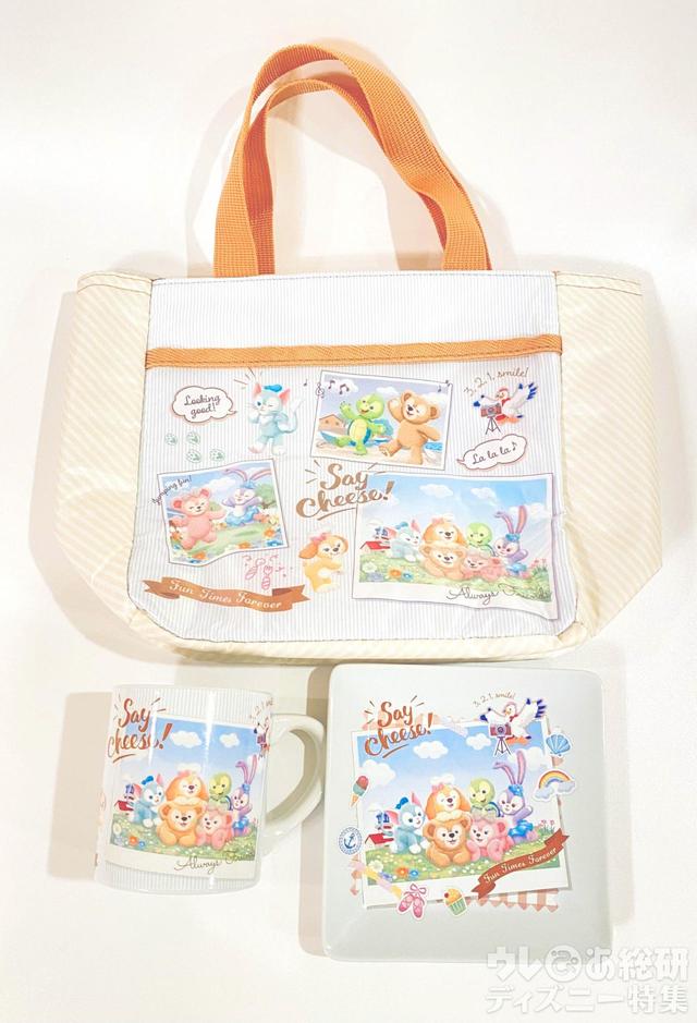 「ダッフィー&フレンズのSay cheese!」スーベニア3種