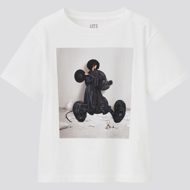 GIRLS ディズニー ミッキーマウス ＆ ミニーマウス アート バイ 吉田ユニ UT グラフィックTシャツ（半袖） 990円