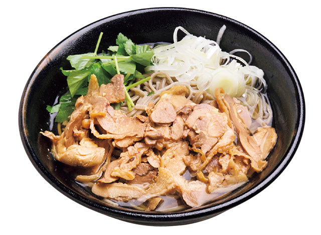 銀座そばきりや 山形田／蔵王冷やし地鶏そば　810円