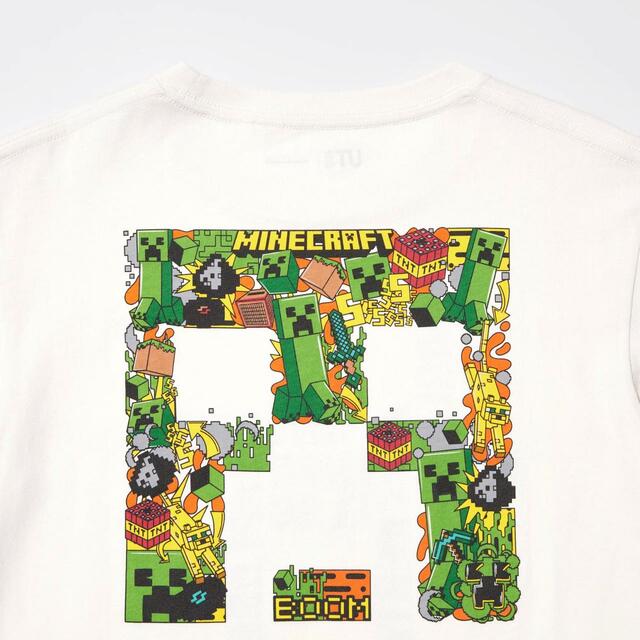 グラフィックTシャツ（半袖） ¥990｜ユニクロ UT「マインクラフト」コレクション｜販売開始日：2024年4月29日(月)