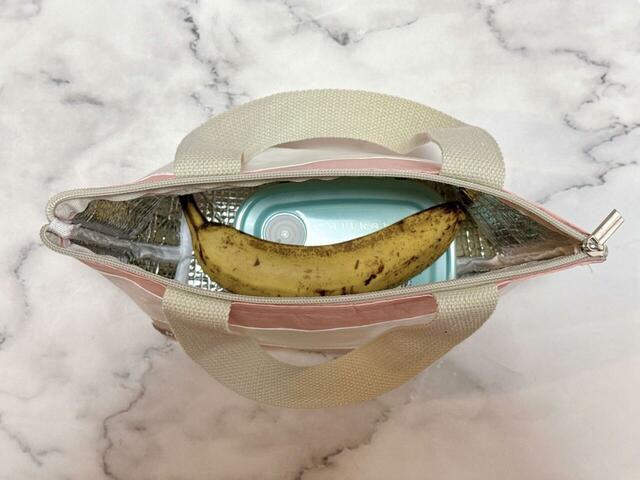 【カルディ春のコーヒーバッグ】お弁当箱を入れるのにぴったり♪