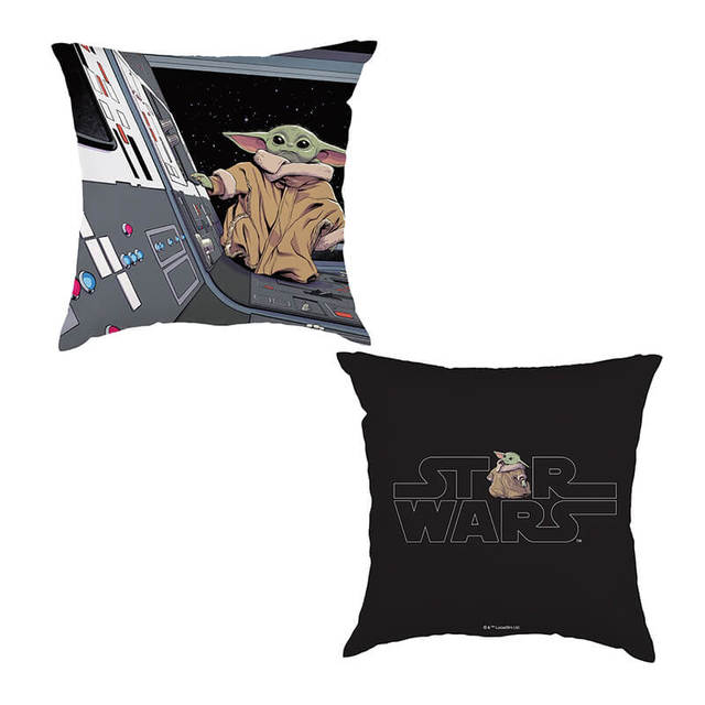 【D-Made】クッション マンダロリアン グローグー ロゴ|4,620円 (税込)