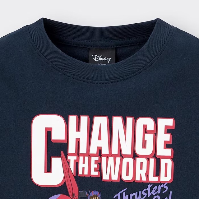 KIDS(男女兼用)グラフィックT(半袖) Disney ¥990