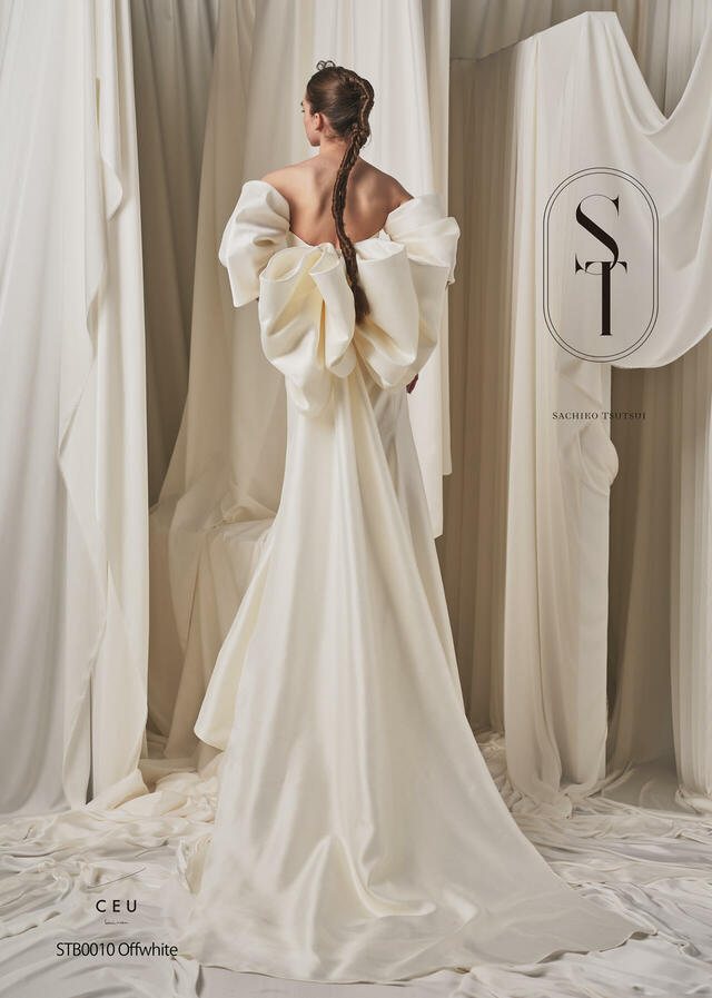 クラウディア|「ST(サチコツツイ)」新作ウェディングドレス|STB0010_Offwhite