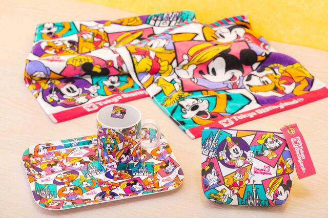 東京ディズニーリゾート40周年記念「Make Your Favorite」第2弾グッズ|販売店舗:東京ディズニーランド「グランドエンポーリアム」、東京ディズニーシー「エンポーリオ」、東京ディズニーリゾート・アプリ|発売日:2024年2月1日(木)