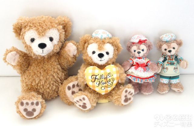 「ダッフィー&フレンズのハートウォーミング・デイズ」タオルハンガーとの比較