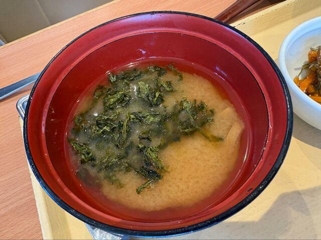 【ココス　茜美人の卵かけご飯】香り豊かなあおさはみそ汁に入れても美味しい◎