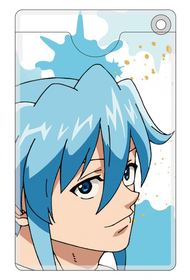 かっぱ寿司限定の「パスケース(全5種)」シェン【『アンデッドアンラック』×かっぱ寿司コラボ】