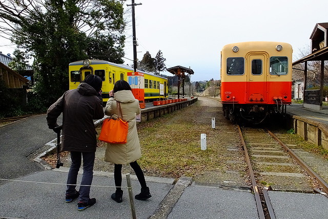 千葉鉄道旅／上総中野駅の「いすみ鉄道線」と「小湊鉄道線」の接続