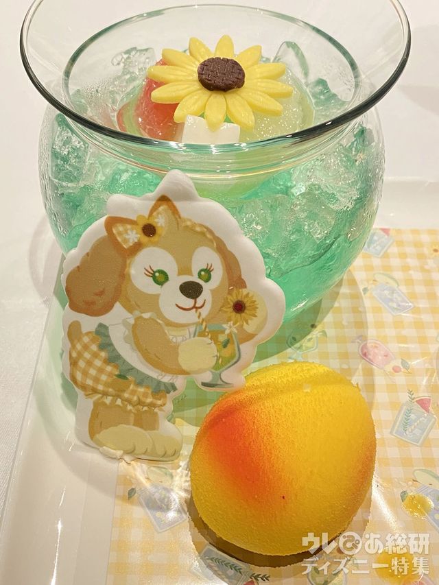 “ダッフィー＆フレンズのテイスティ・サマー・サプライズ”チャイニーズ・ティータイム デザートプレート