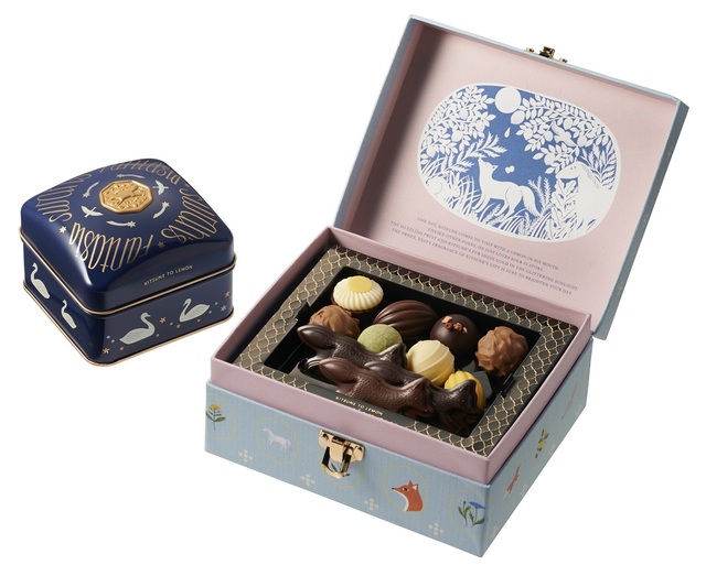 「『キツネとレモン』 コレクションボックス」＜25個入り、アルコール使用、日本製、3,024円＞【阪急うめだ本店「CHOCOTTO ANIMAL PARK」】