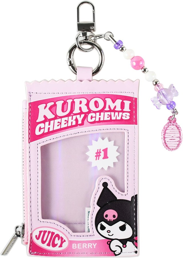 【SKINNYDIP LONDON×サンリオキャラクターズ】「IDカードチャーム」2,750円／クロミ