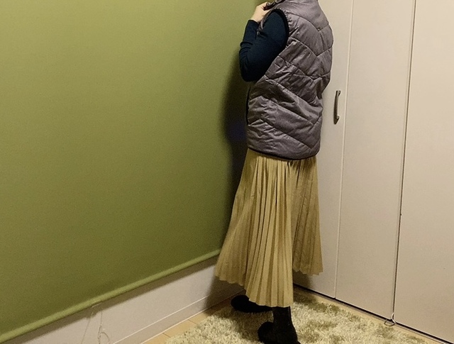 【ワークマン AERO STRETCH(エアロストレッチ)ベスト】寒い時期の部屋着にも良さそう◎