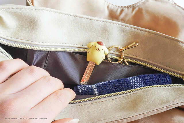 【サンリオ】サイズは約10cmほど。さりげなくキャラクターを取り入れられるアイテムです