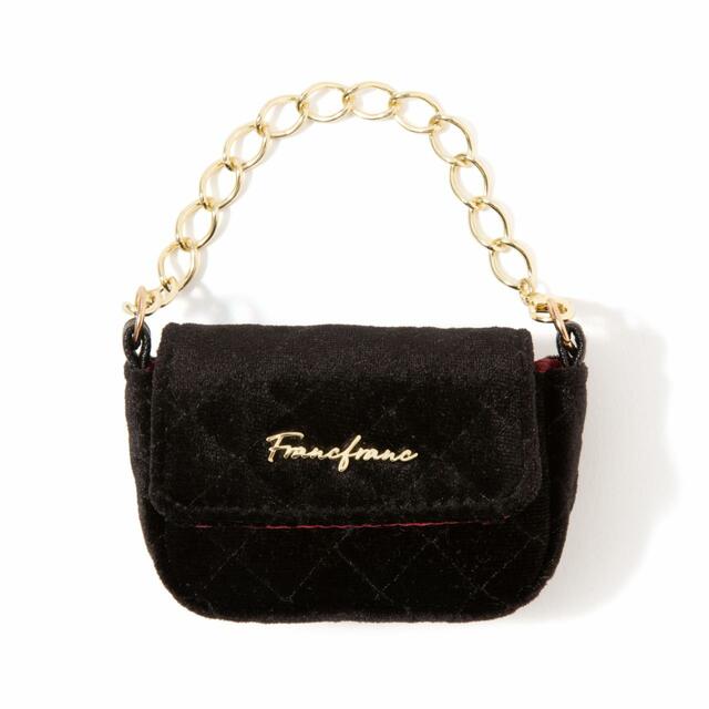 【Francfrancのバッグ売上ランキング 2位】「バッグチャームエコバッグ バッグ ブラック」1,700円（税込）