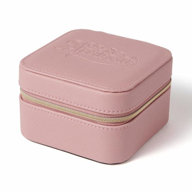 トラベルジュエリーボックス ピンク 2,200円