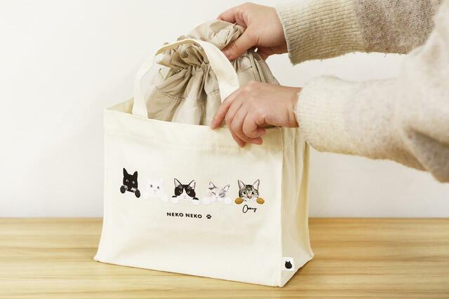 「ねこねこの日バッグ」<2,220円(税込)>【オールハーツ・カンパニー 22nd HAPPINESS anniversary】