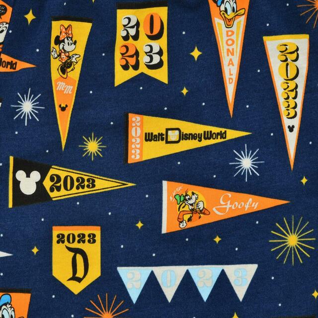 ミッキー＆フレンズ ショートパンツ ブルー M L DATED 2023 4,950円