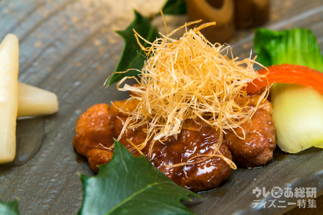 合鴨の鍬焼き｜“クリスマス・ファンタジー”ゆうがお 10,000円｜ディズニーアンバサダーホテル「花 Hana」