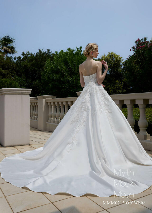 クラウディア|Myth Mock Moon(ミスモックムーン)新作ウェディングドレス|MMM0213_OffWhite