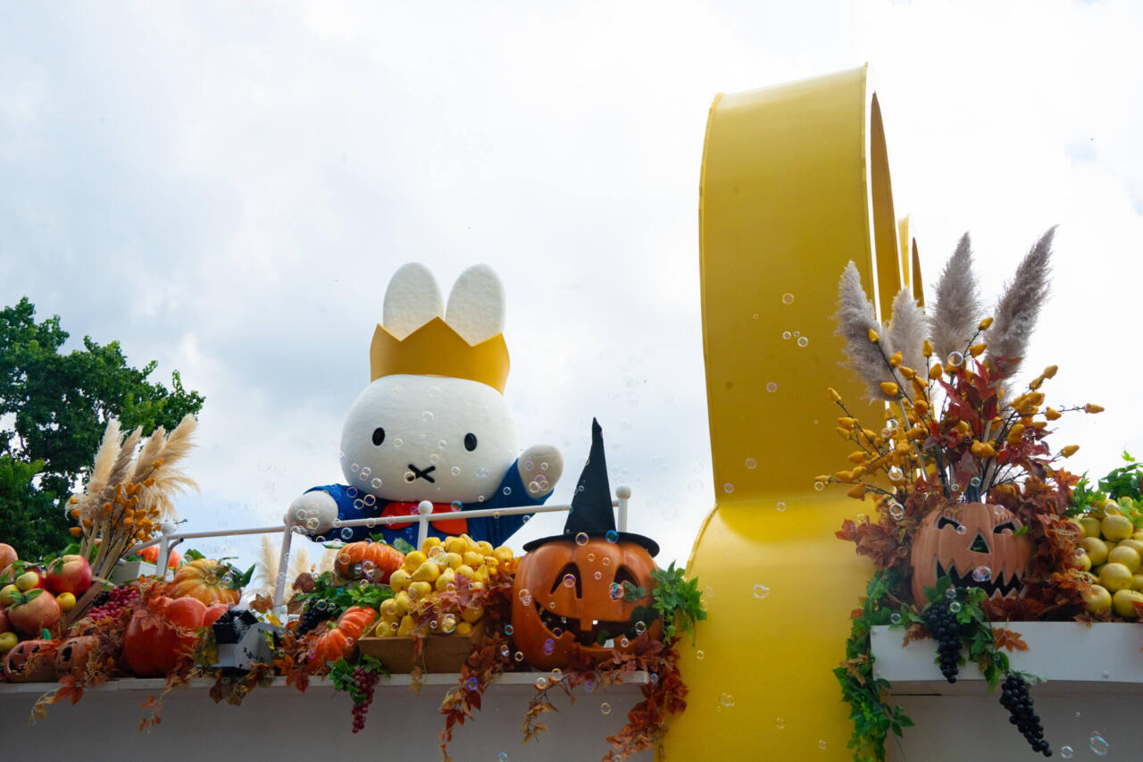 ハウステンボス 限定 ハロウィン ミッフィー & メラニー キーチェーン