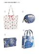 【キャス キッドソン】「2026 NEW YEAR BAG 雑貨3点セットCow Girl 002」5,500円／オーバルコインパース、ジップドパース、スモールブックバッグ