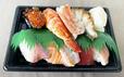 「スシロー」の「特上セット10種（1人前）」（税込1230円）