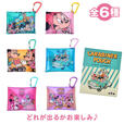 ミッキー＆フレンズ シークレットポーチ カラビナ付き クリア Mickey ＆ Friends 900円