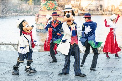 イッツ・クリスマスタイム! 』の紳士でカッコ良い、ミッキー、ドナルド