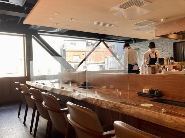 ラム焼肉専門店『lamb ne』の内観