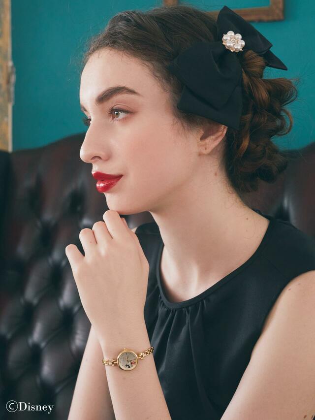 Mickey/ブレスウォッチ Gold｜￥11,000