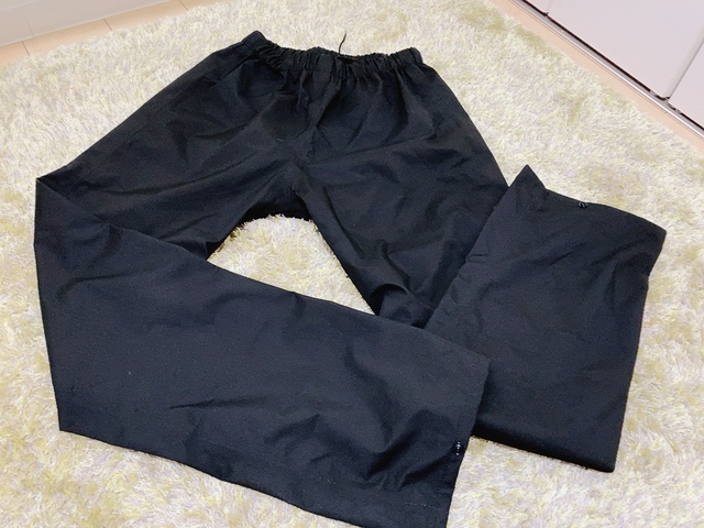 【ワークマン INAREM(イナレム)レディースレインスーツ】ストレッチ性の高いパンツ