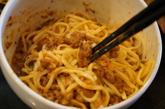 混ぜ混ぜミートソーススパゲッティ＠リッカ